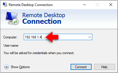 connect to computer remote desktop