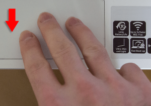Chromebook three fingers
